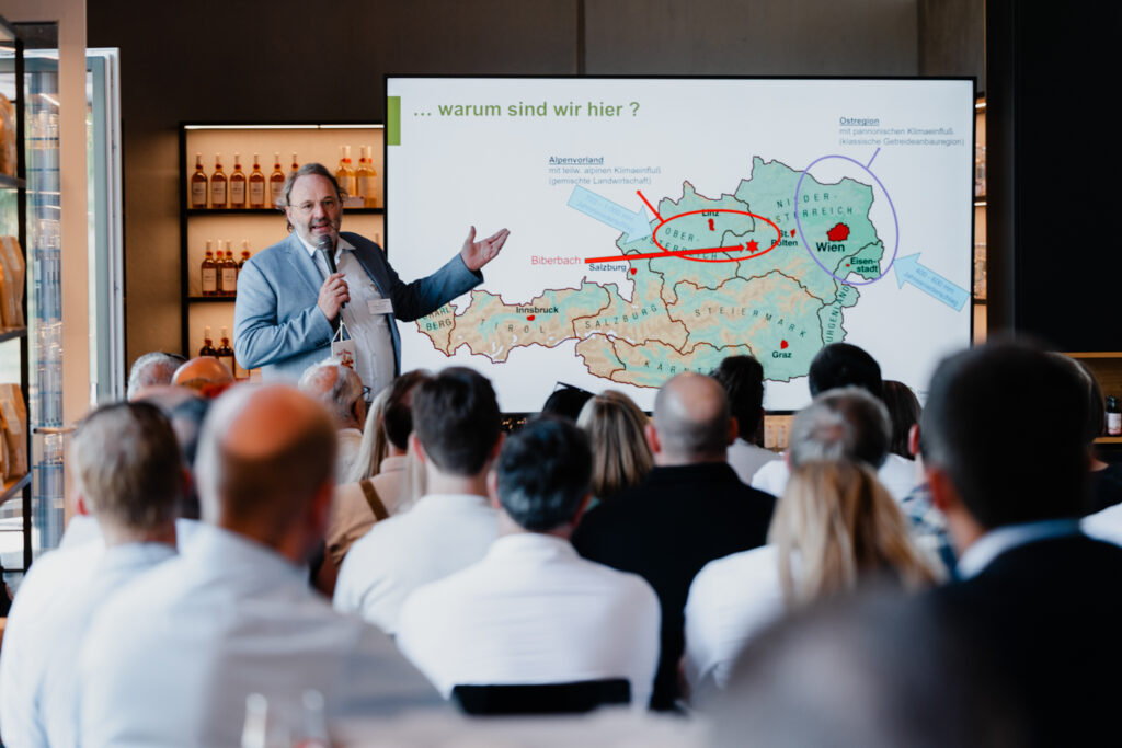 Peter Stallberger eröffnete mit einem Appell für Dialog und Zusammenarbeit entlang der gesamten Wertschöpfungskette. © Alexander Zillbauer