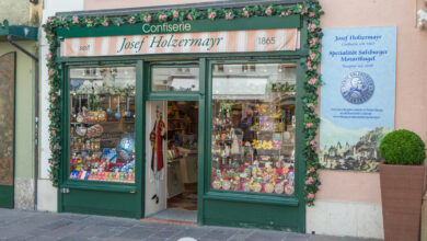Die Confiserie Holzermayr in Salzburg blickt auf ihr 160-jähriges Bestehen zurück. © Nikolaus Faistauer