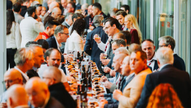 Der krönende Abschluss des STAMAG-Erntetages: das Brot- und Biertasting „Malz. Brot. Bier“. © Panda Cam