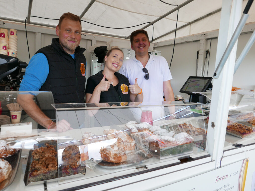 Die Konditorei Hübler versorgte die Besucher mit köstlichen Mehlspeisen und wohlschmeckendem Kaffee.© ÖSF / Pöhlmann