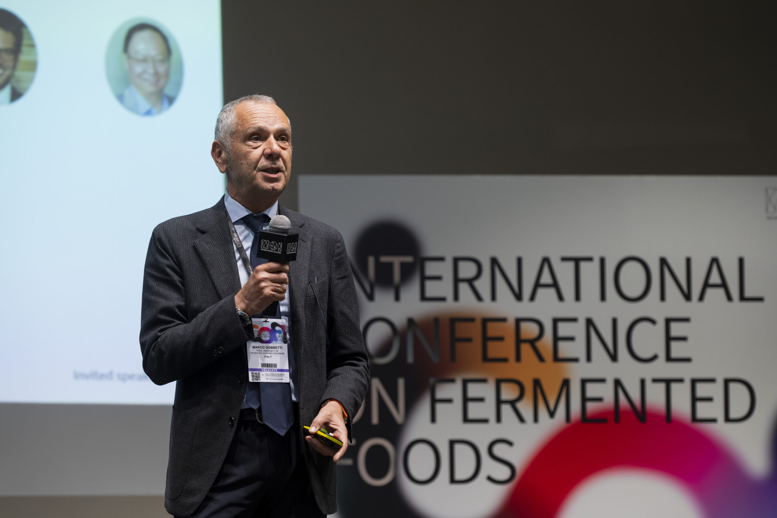 Prof. Marco Gobbetti, Organisator der ICFF, ist Chief Scientist des NOI Techpark und einer der weltweit führenden Experten auf dem Gebiet der Lebensmittelmikrobiologie.Bild: NOI Techpark_Daniele Fiorentino