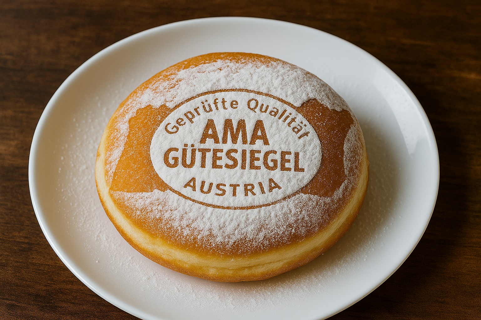 Krapfen mit dem AMA-Gütesiegel. © AMA-Marketing