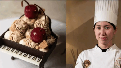 Sieger-Tiramisu mit Kirschen von der japanischen Konditorin Aya Okada. © FIPGC