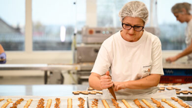 Das Weihnachtskekssortiment bei Resch&Frisch reicht von Vanillekipferln, Linzer Augen und Florentinern bis zu Nussecken, Zimtsternen und auch glutenfreien Sorten. © Beigestellt