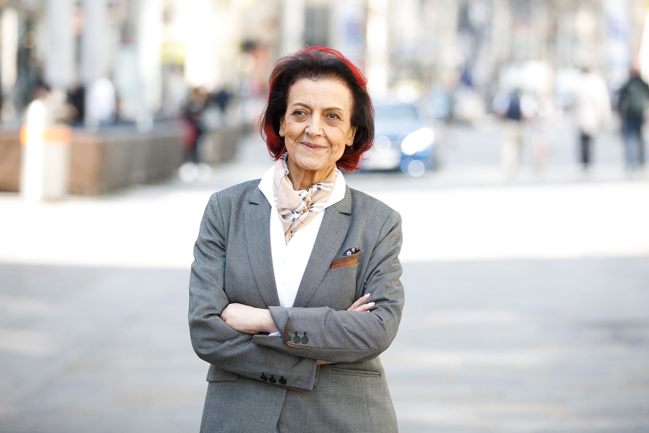 Margarete Gumprecht, Obfrau der Sparte Handel in der Wirtschaftskammer Wien: „Dank des Binnenmarktes gibt es heute beim Einkaufen mehr Auswahl und Qualität als je zuvor.” © Florian Wieser