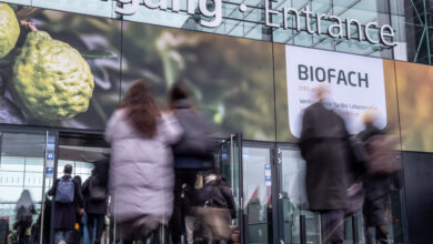 Die Biofach ist die weltweit größte Messe für ökologische Konsumgüter. Sie findet jeden Februar für vier Tage auf dem Messegelände in Nürnberg statt. © NuernbergMesse / Thomas Geiger