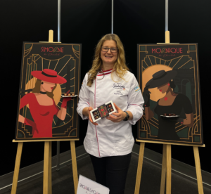 Ulrike Fischereder stellte ihre Projektarbeit vor und gab Einblicke in die faszinierende Welt der Schokolade. © messewels