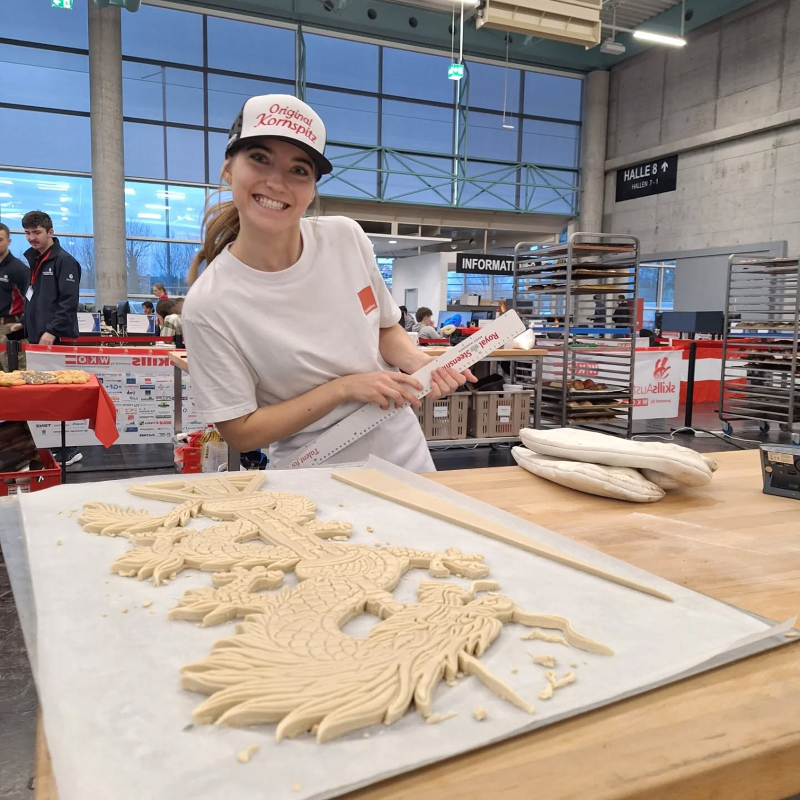 Staatsmeisterin Greta Steinhauser hat allen Grund froh zu sein. © Skills Austria