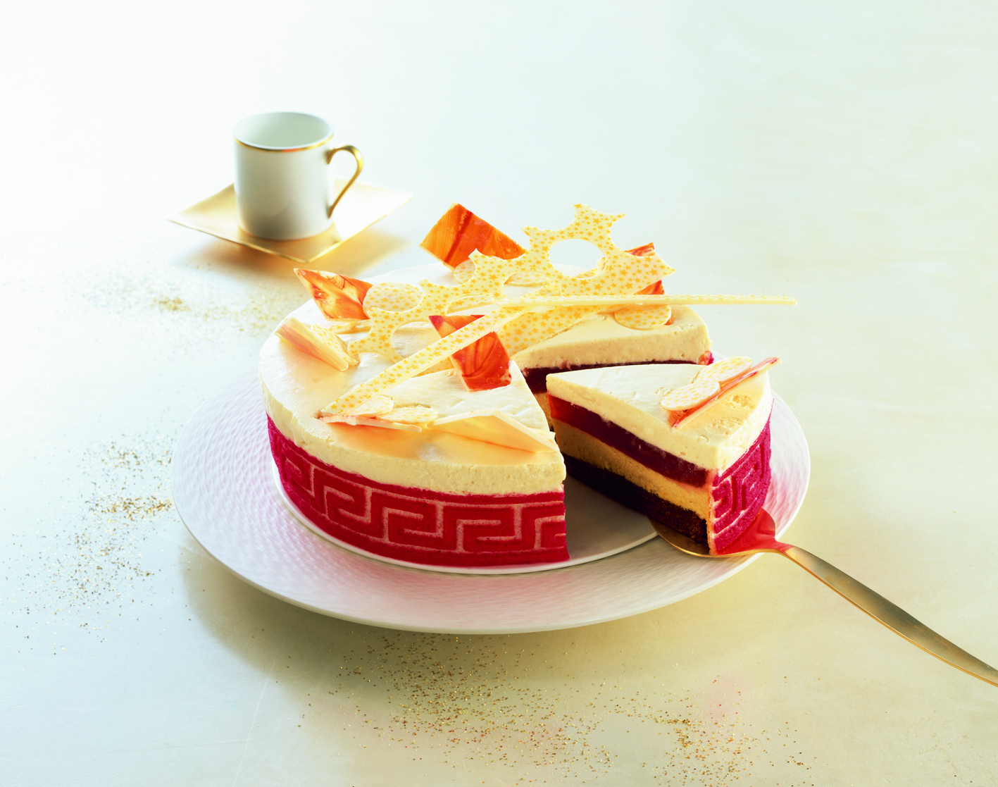 Köstlich und schön anzusehen - die Festtagstorte. © Eipro