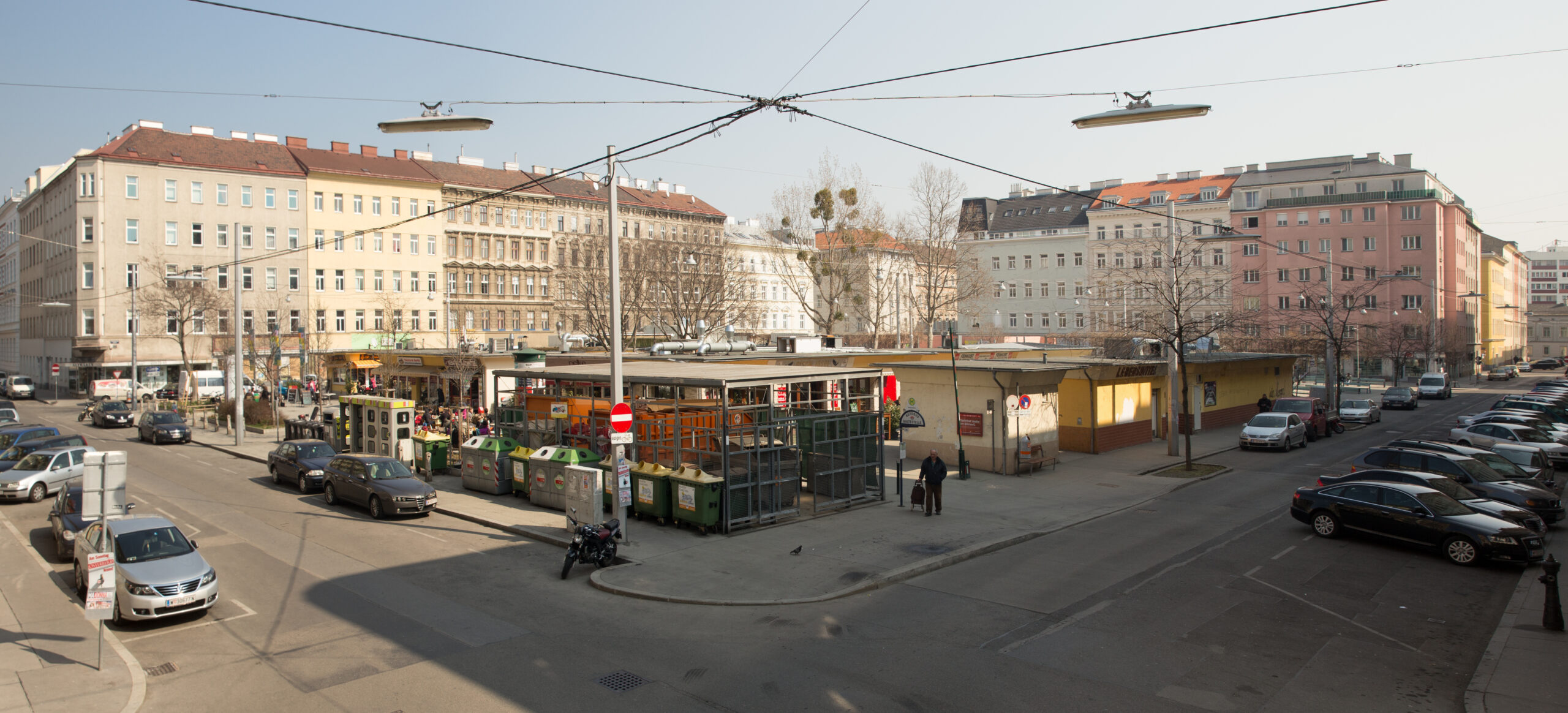 Marktstand am Volkertmarkt in Wien: Neue Chance für Bäckereien im Grätzl