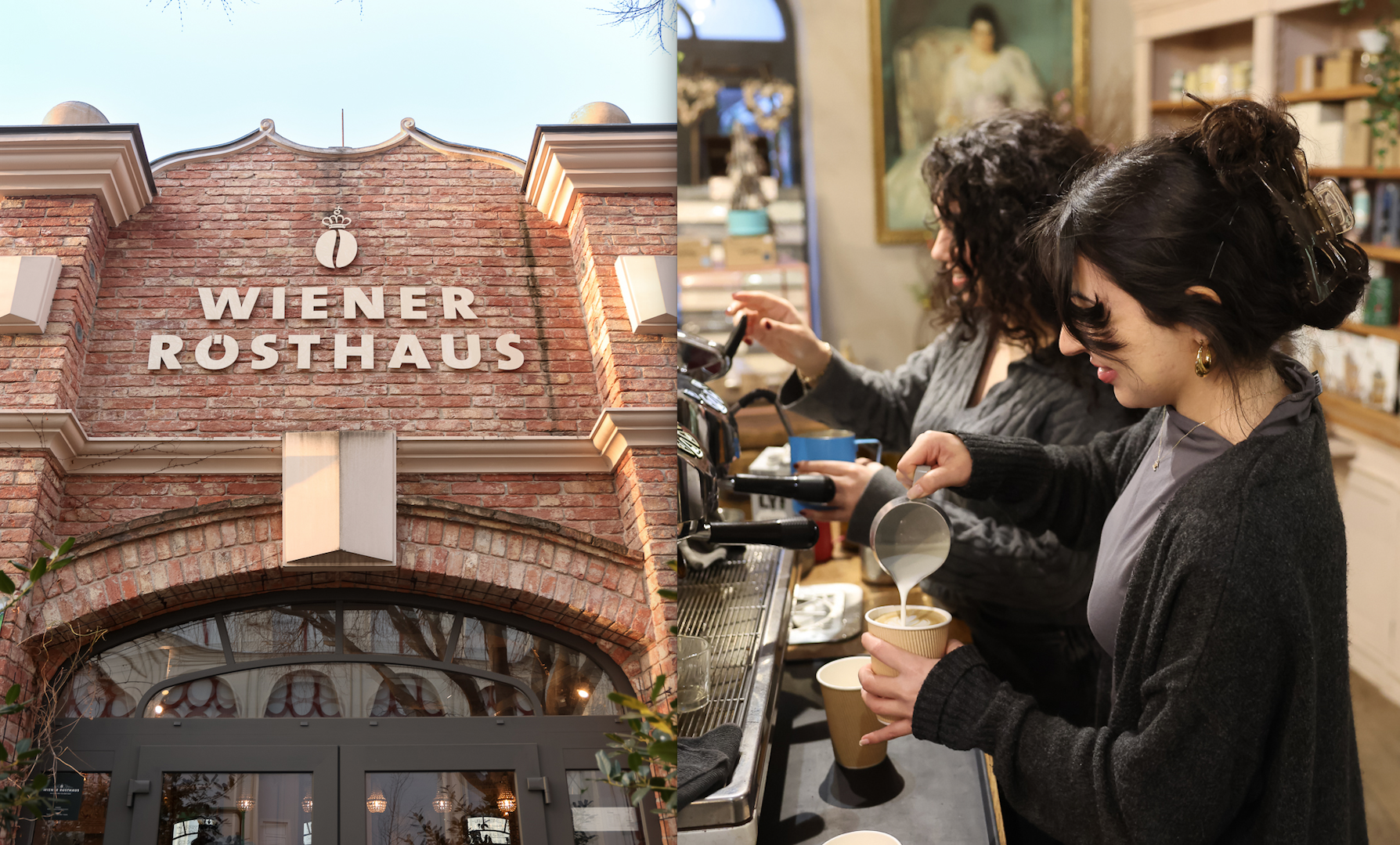 Jährlich verarbeitet das Wiener Rösthaus rund 15 bis 20 Tonnen Rohkaffee – bewusst in einer Größenordnung, die Kontrolle und Sorgfalt ermöglicht. Verarbeitet werden ausschließlich Arabica-Bohnen höchster Qualität, jede Sorte wird sortenrein geröstet. © Rösthaus / Katharina Schiffl