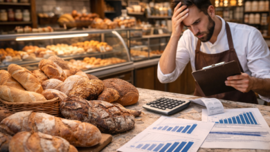 Steigende Kosten, stabile Umsätze: Viele Bäckereibetriebe stehen wirtschaftlich unter Druck, während Preissteigerungen reale Absatzrückgänge abfedern. © Symbolbild, KI-generiert / Bäcker & Konditor Zeitung