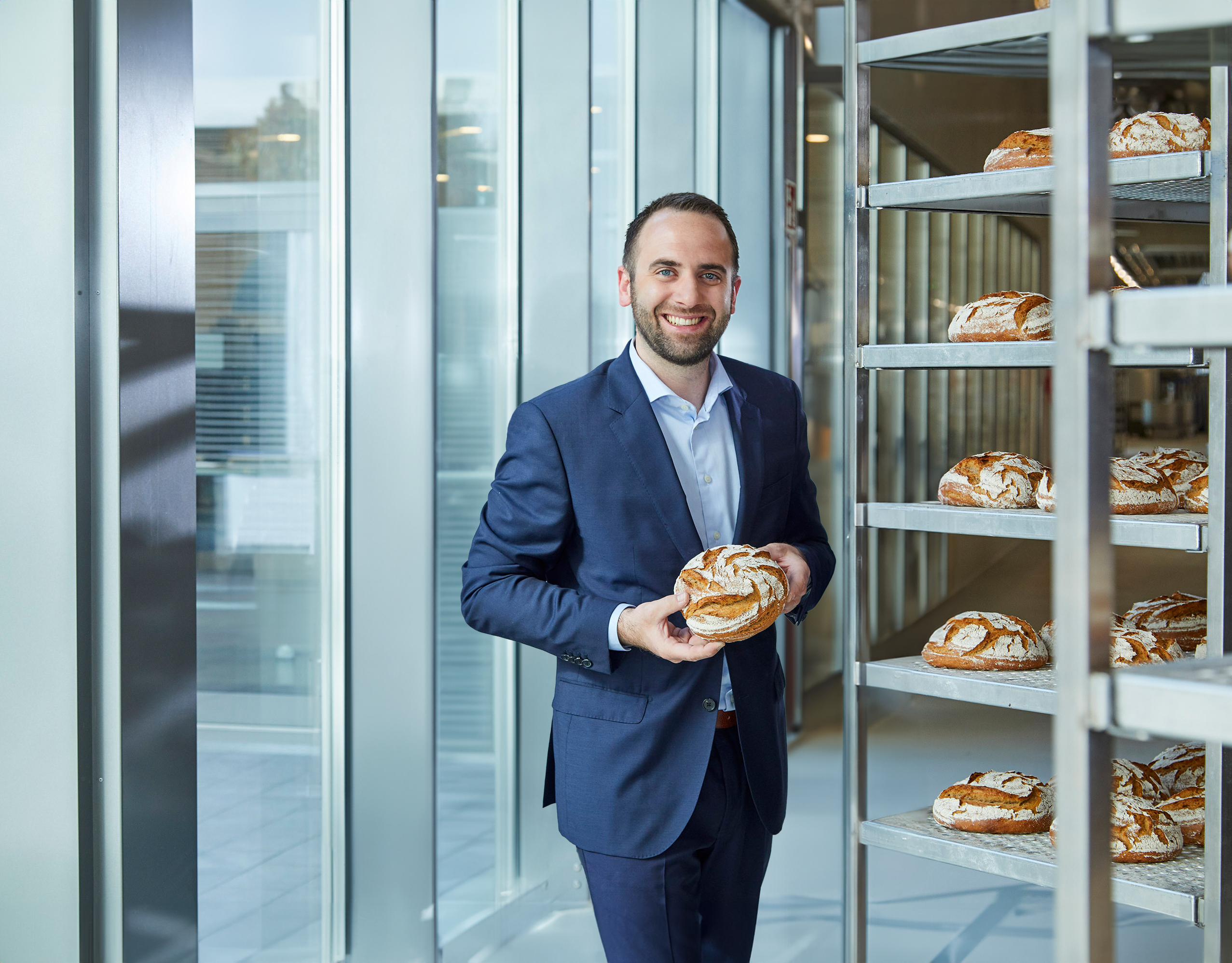 Geschäftsführer Georg Resch: „Brot ist Heimatgefühl im Alltag!” © Beigestellt