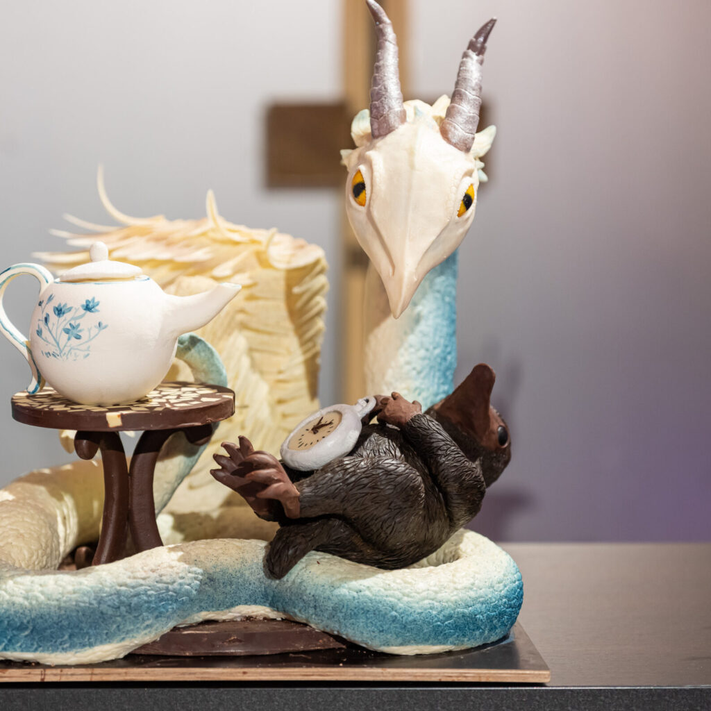 Platz 3: Mit Drachen-Power: Die beeindruckende Kreation brachte Angela Schober den dritten Platz. © Ripix