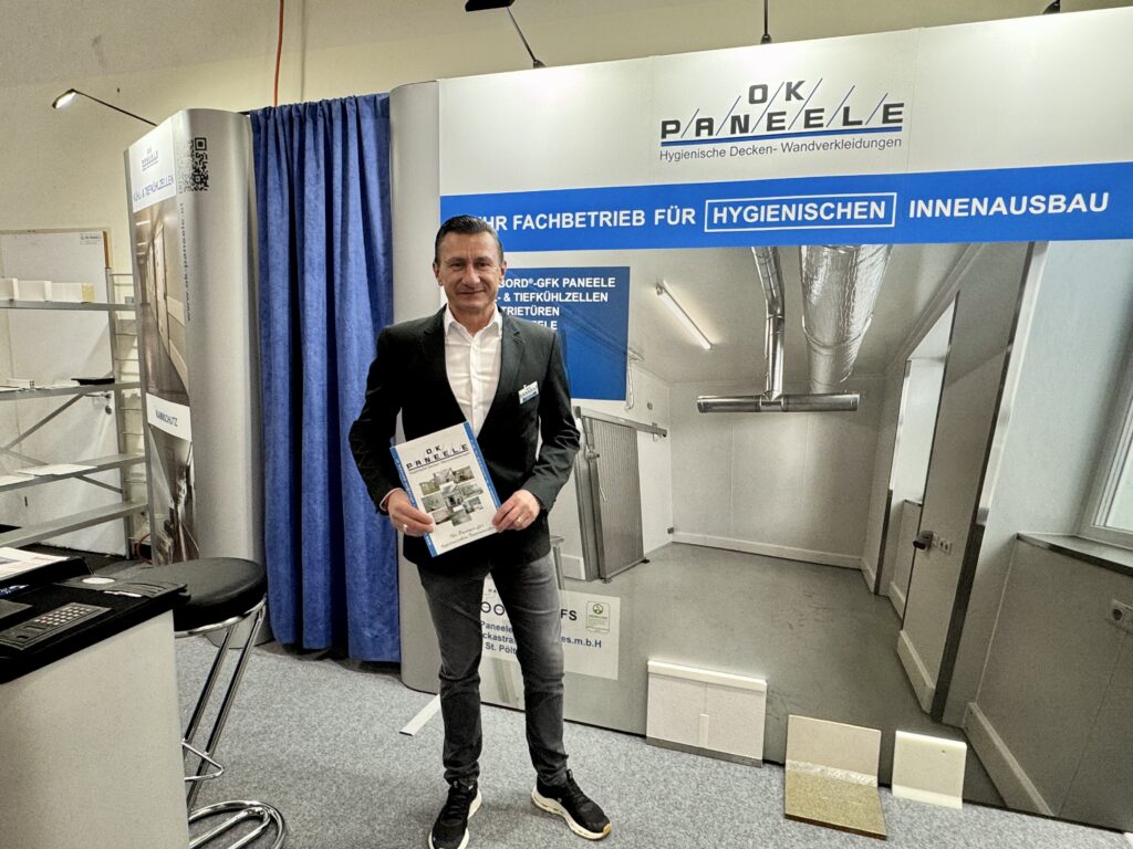 Seit vielen Jahren auf der AB HOF erfolgreich vertreten: Rudolf Kurz von OK Paneele.© ÖBKZ/Braune