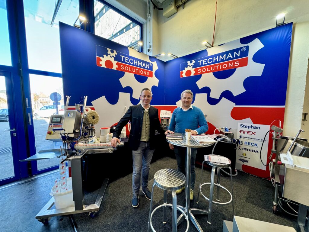 Erstmals auf der Messe – und bereits begeistert vom großen Interesse: Andy Wallinger von Techman GmbH.© ÖBKZ/Braune