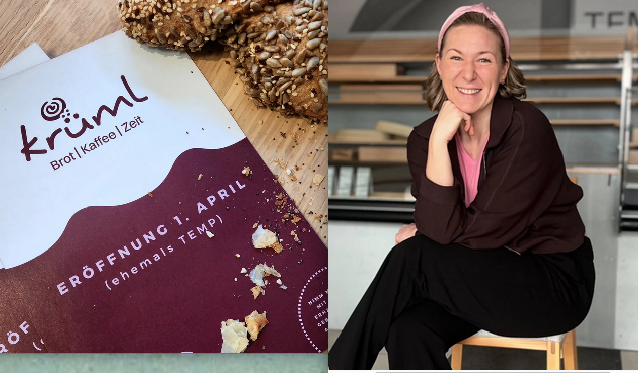 Neustart in Kirchdorf: „Krüml“ verbindet Bäckerei und Kaffeehaus