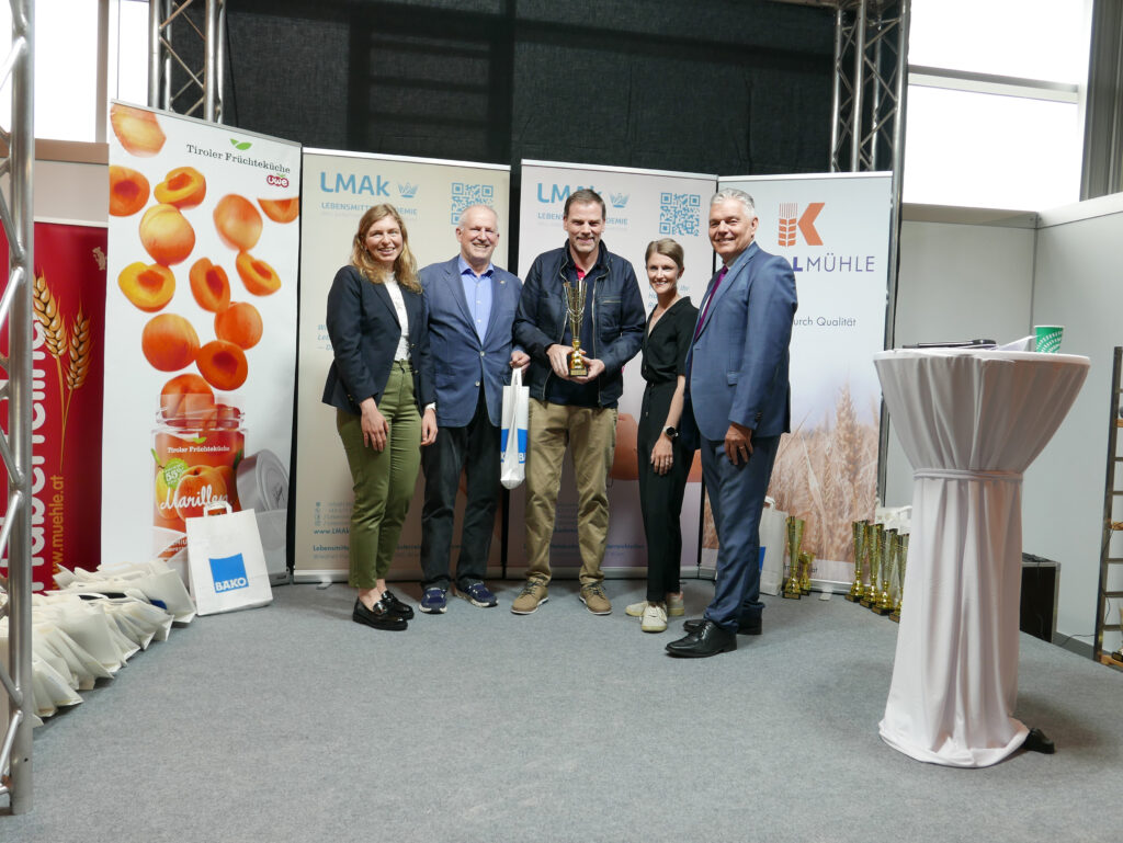 Kleinbetriebspreis und Platz 6 in der Gesamtwertung holte sich Bernd Hartner mit seiner Bäckerei. © Hilde Resch