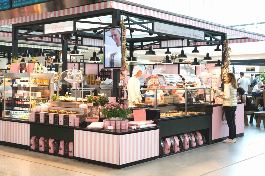 AÏDA am Flughafen München. © Allresto