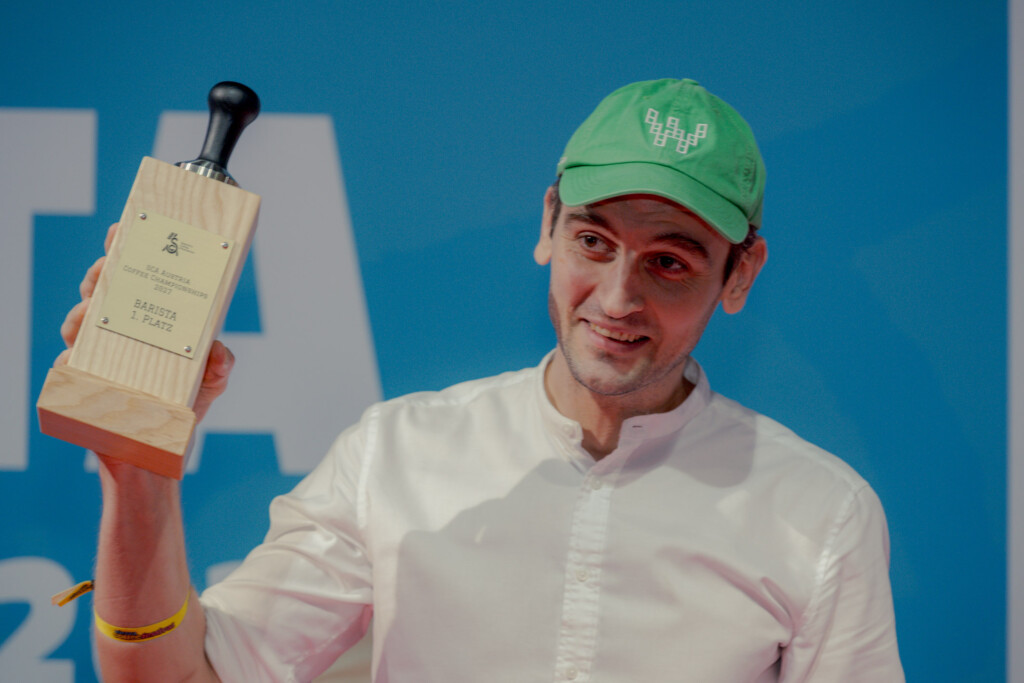 Österreichischer Barista-Staatsmeister 2026 ist Madalin Truica. © Beigestellt