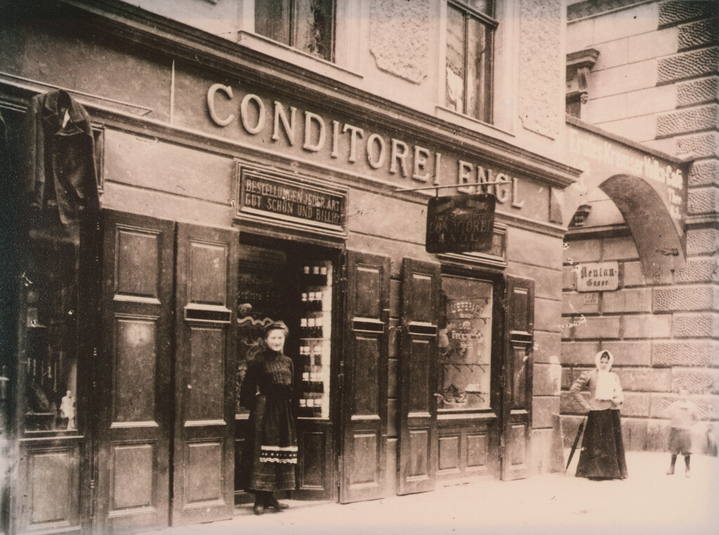 Die Café-Konditorei im 19. Jahrhundert. © Beigestellt